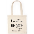 Sacosa  bumbac, Creat cu un scop